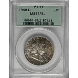 1949-D 50C Full Bell Lines MS65 PCGS