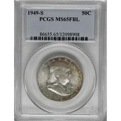 1949-S 50C Full Bell Lines MS65 PCGS