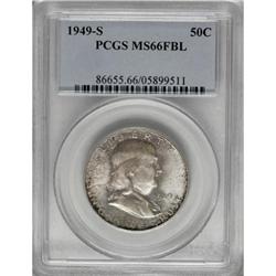 1949-S 50C Full Bell Lines MS66 PCGS
