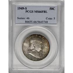 1949-S 50C Full Bell Lines MS66 PCGS