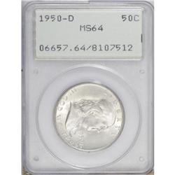 1950-D 50C MS64 PCGS