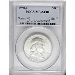 1950-D 50C Full Bell Lines MS65 PCGS