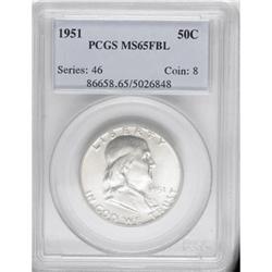 1951 50C Full Bell Lines MS65 PCGS