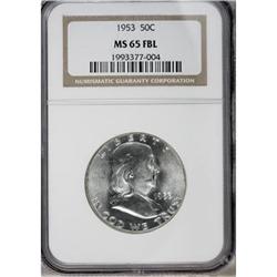 1953 50C Full Bell Lines MS65 NGC