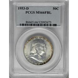 1953-D 50C Full Bell Lines MS66 PCGS