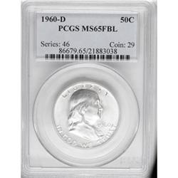 1960-D 50C Full Bell Lines MS65 PCGS