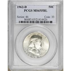 1962-D 50C Full Bell Lines MS65 PCGS