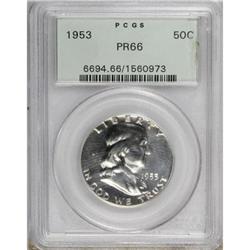 1953 50C PR66 PCGS