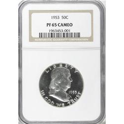1953 50C Cameo PR65 NGC