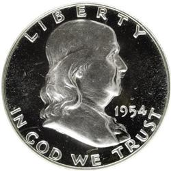 1954 50C Cameo PR67 NGC