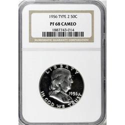 1956 50C Type Two Cameo PR68 NGC