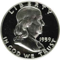 1959 50C Cameo PR67 NGC