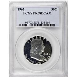 1962 50C Deep Cameo PR68 PCGS