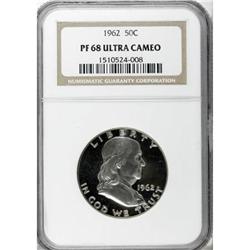 1962 50C Deep Cameo PR68 NGC