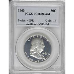 1963 50C Deep Cameo PR68 PCGS