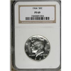 1964 50C PR69 NGC