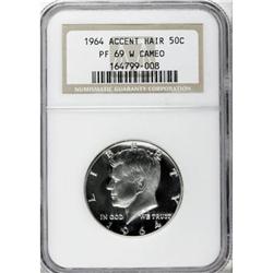 1964 50C Accented Hair PR69 NGC