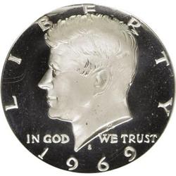 1969-S 50C Deep Cameo PR69 PCGS