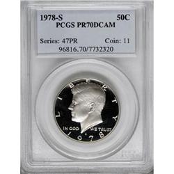 1978-S 50C Deep Cameo PR70 PCGS