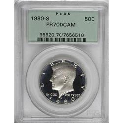 1980-S 50C Deep Cameo PR70 PCGS