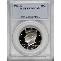 1993-S 50C Clad Deep Cameo PR70 PCGS
