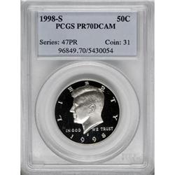 1998-S 50C Clad Deep Cameo PR70 PCGS