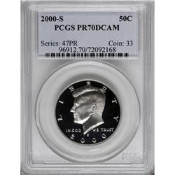2000-S 50C Clad Deep Cameo PR70 PCGS