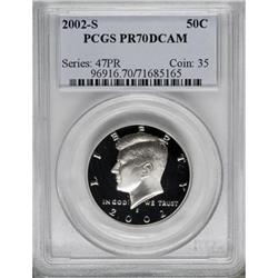 2002-S 50C Clad Deep Cameo PR70 PCGS