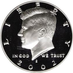 2002-S 50C Silver Deep Cameo PR70 PCGS