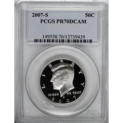 2007-S 50C Clad Deep Cameo PR70 PCGS