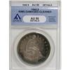 Image 1 : 1845 $1 AU50 ANACS
