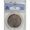 Image 1 : 1846 $1 F15 ANACS