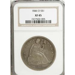 1846-O $1 XF45 NGC