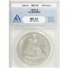 Image 1 : 1859 $1 MS60 ANACS