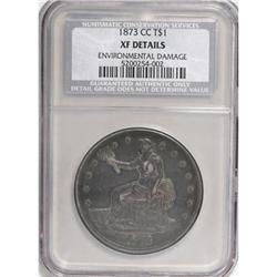 1873-CC T$1 AU52 CSN