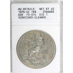 1876-CC $1 Doubled Die Reverse XF40 ANACS