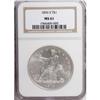 Image 1 : 1876-S T$1 MS61 NGC