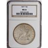 Image 2 : 1877 T$1 MS61 NGC