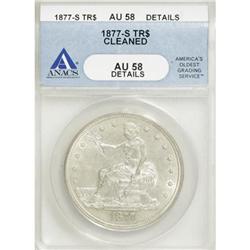 1877-S T$1 AU58 ANACS