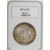 Image 1 : 1877-S T$1 MS61 NGC