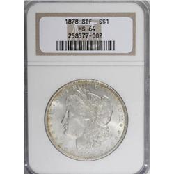 1878 8TF $1 MS64 NGC