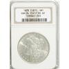 Image 1 : 1878 7/8TF $1 Weak MS62 NGC