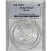 Image 1 : 1878 7/8TF $1 Weak MS63 PCGS