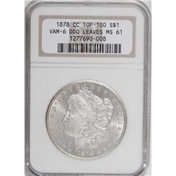 1878-CC $1 MS61 NGC