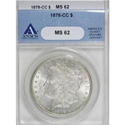 1878-CC $1 MS62 ANACS