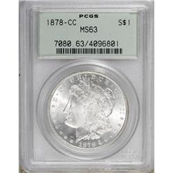1878-CC $1 MS63 PCGS