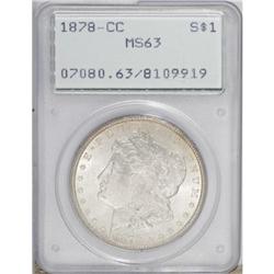 1878-CC $1 MS63 PCGS