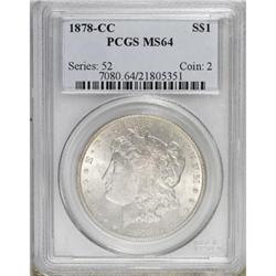 1878-CC $1 MS64 PCGS