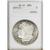 Image 1 : 1878-CC $1 Deep Mirror Prooflike MS62 ANACS
