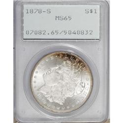1878-S $1 MS65 PCGS